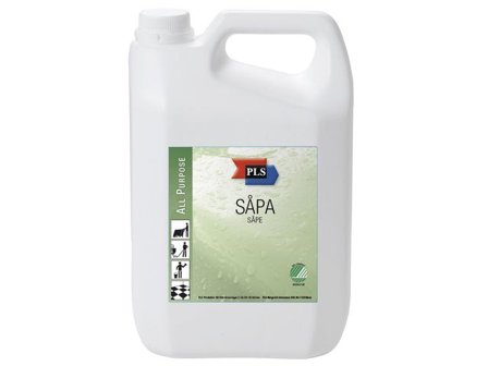 PLS Såpa Grönsåpa 5L - Lyreco - Städ och hygien - Rengöringsmedel - Grovrent