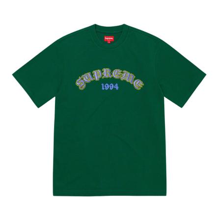 Supreme T-Shirts , Groen , Heren , Maat: L