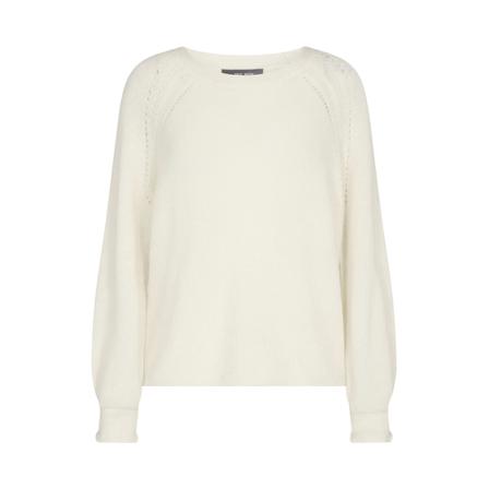 MOS Mosh, Sweater Wit, Dames, Maat:M
