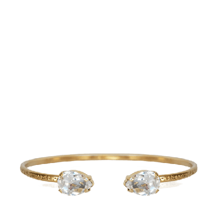 Caroline Svedbom Petite drop bracelet Crystal Smycken & klockor Dam Guld ONESIZE