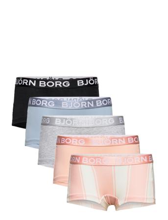 Core Minishorts 5P Night & Underwear Underwear Underpants Rosa Björn Borg