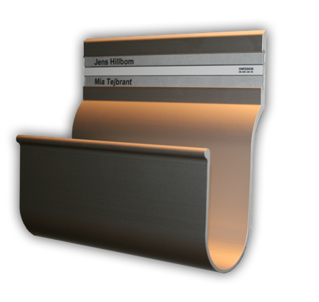 Swedsign 166320-601 Avisholder med navneskilt, natur, Utemiljø