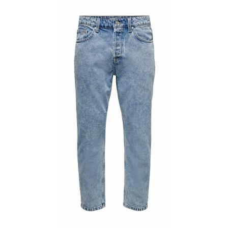 Only & Sons Straight Jeans blå, Herr, Herr, Storlek: W36 L32