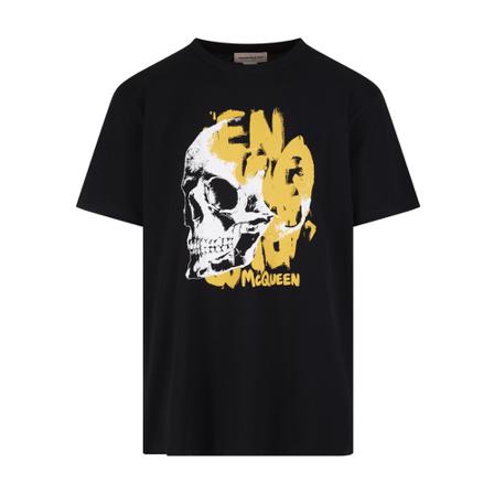 Alexander McQueen T-Shirts Sort, Herre