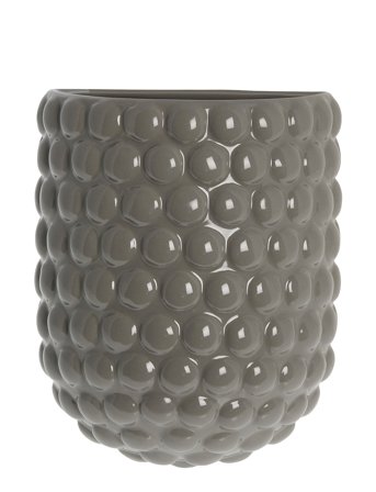 Lene Bjerre Dotsie Flower Pot - Grey - 15X7X20CM