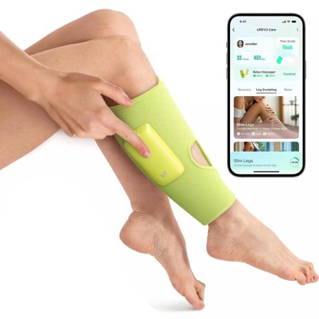 Urevo Relax Leggmassasje oppladbar Grønn