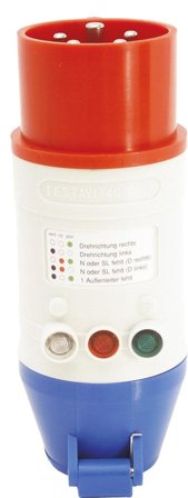 Testboy TV 416 Vägguttagsprovare, Elinstrument