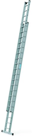 Zarges Everest 2E Utskjutsstege 2-delad 2x20 stegpinnar, längd 10,25 m, Stegar & ställningar