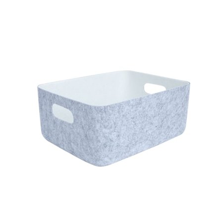 Korg LIDO FILT 33x25xH14cm, ljusgrå