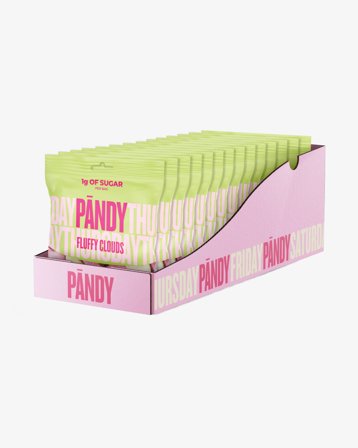 Pändy Candy, Fluffy Clouds - 50g, Helsekost & Matvarer, Matvarer, Snacks & godteri