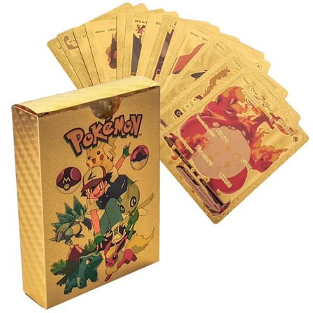 Unikt 55 Ultra Rare Booster Pack, Spännande Kombinationer av Sällsynta Kort, Foliekort (Guld)[YJD]