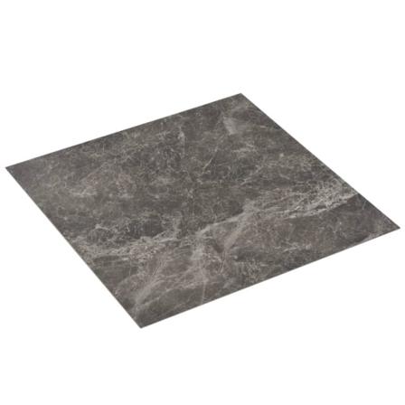 Vidaxl Självhäftande Pvc-golvplankor 5,11 M² Svart Marmor Svart