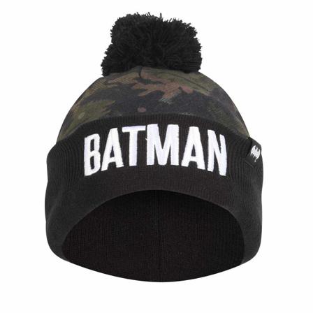 Batman Barn/barn Camo Pom Pom Mössa One Size Svart/vit