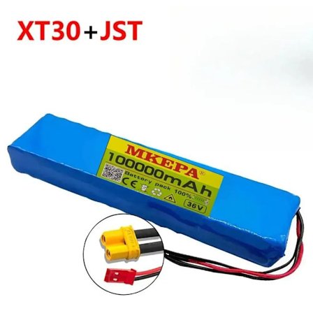 36V 100000mAh 36v sähköskootterin akku Litium-sähköskootterin 500W sähköskootterin akku 36v 10s2p akku