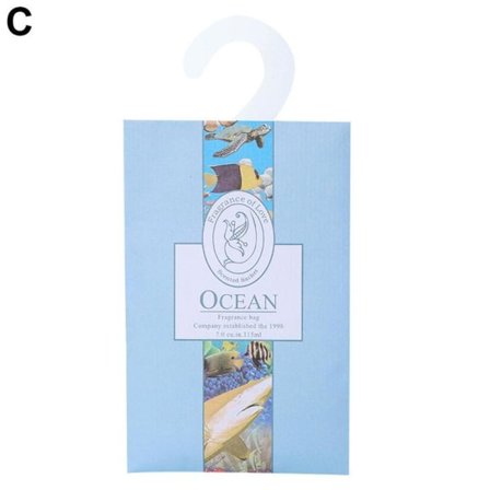 KKOL 10-pak duftposer kompatible med skuffer og garderobe Air Freshne Ocean 18*11,5 cm 10 stk