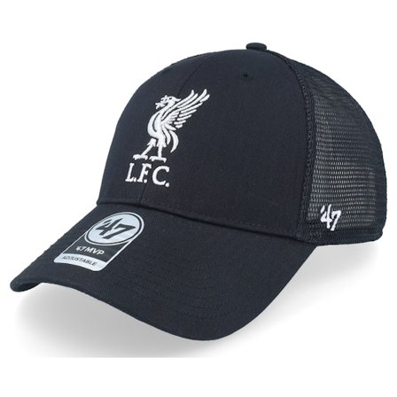 47 Brand - Negro trucker Gorra - Liverpool Branson '47 Mvp Black Trucker @ Hatstore