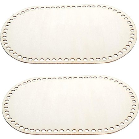 Kurv Gulv Hekle Trekurv Base Hekle Vekeverktøy Hjemmelaget Gulvtilbehør (oval)/yy-WELLNGS