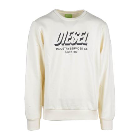 Diesel, Sweatshirts Wit, Heren, Maat:S