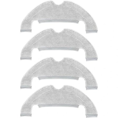 4 st Ersättningsrengöringsdukar för Dreame D10 Plus / Z10 Pro / L10 Plus Ro,A