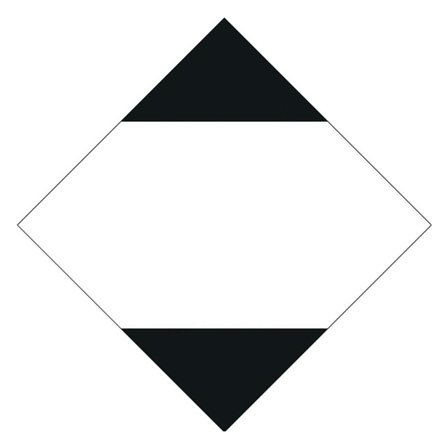 Etikett Farligt gods 100x100mm 1000/rl - Lyreco - Emballage och lagerutrustning - Etiketter och godsmärkning - Varningsetiketter