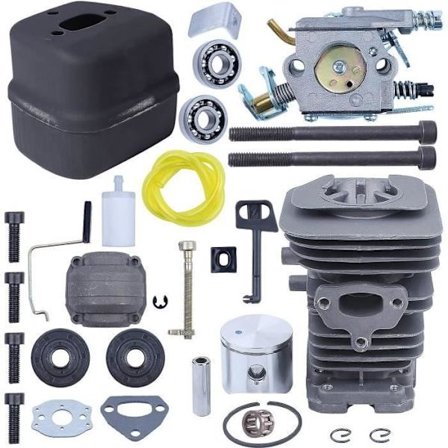 Husqvarna 142 141 137 136 moottorisahan osiin, 40 mm sylinterikitti, 530069941, 530071987, 530069415