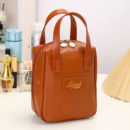 Kosmetisk veske Sminkeveske BRUN