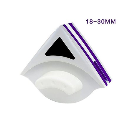 Tehokas kaksisuuntainen magneettinen ikkunanpesin ergonomisilla kahvoilla lasipintojen puhdistukseen (18-30 mm)