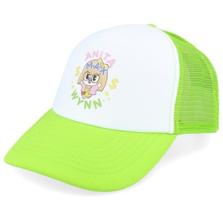 Iconic - Grün Trucker Cap - Anita Max Wynn Foam Lime Green/White Trucker @ Hatstore