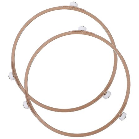 2 stk Mikrobølgeovn Dreieskive Ringer Mikrobølgeovn Brett Roterende Rulle Støtteringer-xjw