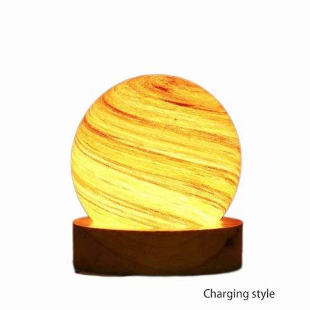 3D Design Steglös Dimning Romantisk Barn Planet Lampa Högkvalitativ Unik Belysning