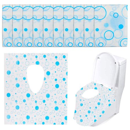 20 stk. Engangs toiletbetræk, 65 * 60 cm Engangs toilet C, ZQKLA