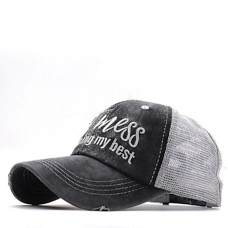 Sommer Fiskeri Baseball Cap Mesh Cap Fitted Hat Casual Cap Gorras Hip Hop Snapback Hats Wash Cap Til Mænd Kvinder Unisex