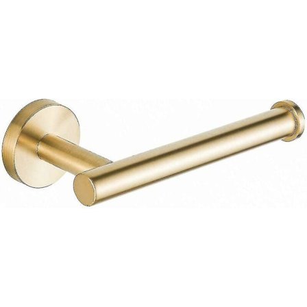 Toalettpapirholder i 304 rustfritt stål, børstet messing - liuyue-FA-
