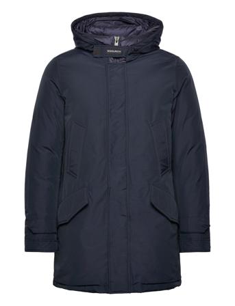 Polar High Collar Parka Designers Jackets Parkas Navy WOOLRICH