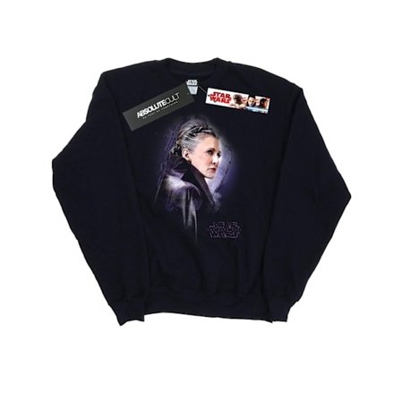 Star Wars The Last Jedi Leia Borstad Sweatshirt XXL Svart