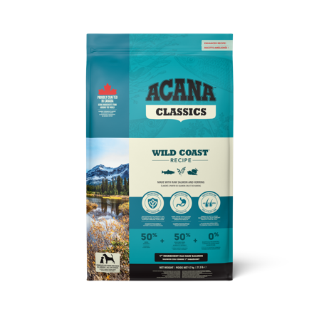 Acana - Dog Classics Wild Coast 9,7 kg - Hund - Hundefôr & hundemat - Tørrfôr for hund - ZOO.no