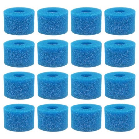 16 st För Pure Spa Återanvändbara Tvättade Skum Badkar Filterpatron S1 Typ