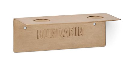 HUMDAKIN Flaskeophæng Dobbelt Messing, Tøj & Bolig, Badeværelsestilbehør, Flaskeophæng