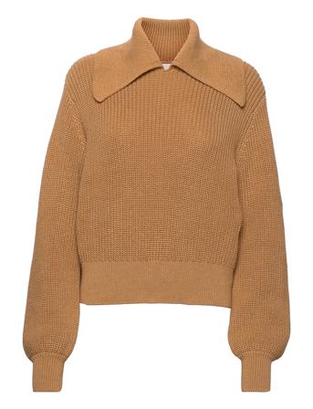 Milu Knit Pullover Villapaita Keltainen Minus