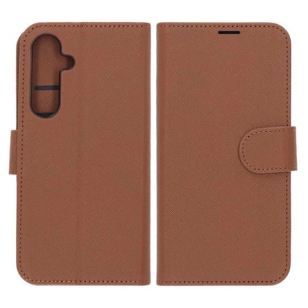 Samsung Galaxy S24 FE Plånboksfodral med Stativ - Brun