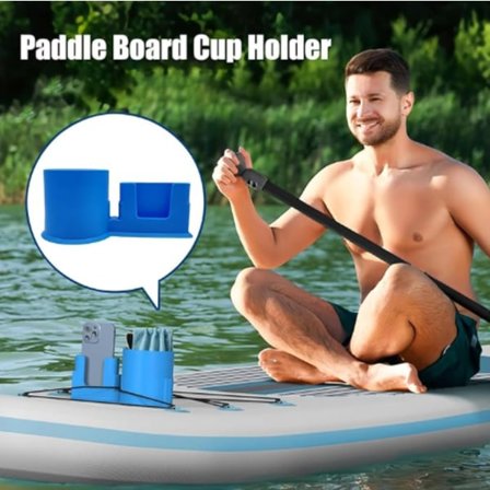 Paddleboard Kopholder | Multifunktionel Kajak Drikkeholder | Paddleboard Tilbehør | Kajak Kopholder | Udendørs Stand-Up Paddleboard Tilbehør