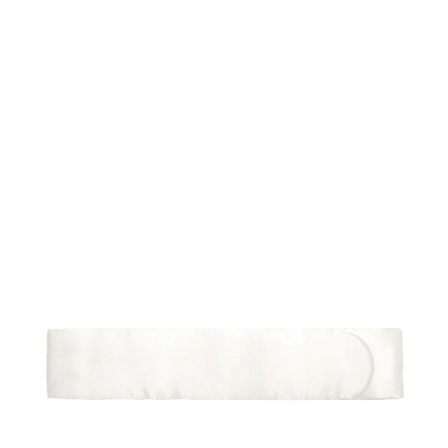 Cloud & Glow SILK Glam Band White Accessoarer tillbehör Vit ONESIZE