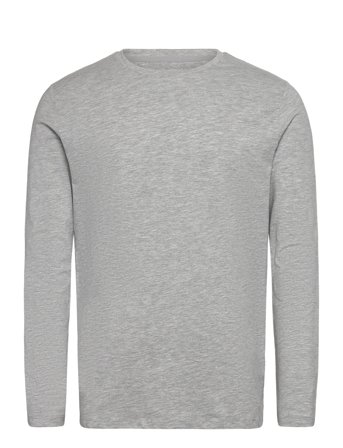 Lindbergh | Basic O-Neck Stretch Tee L/S | XL