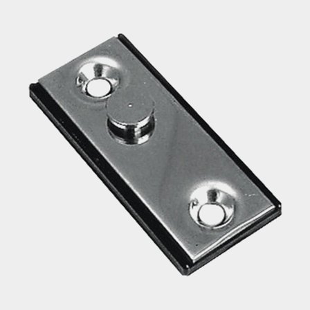 Fästplatta med krok för badstege /st