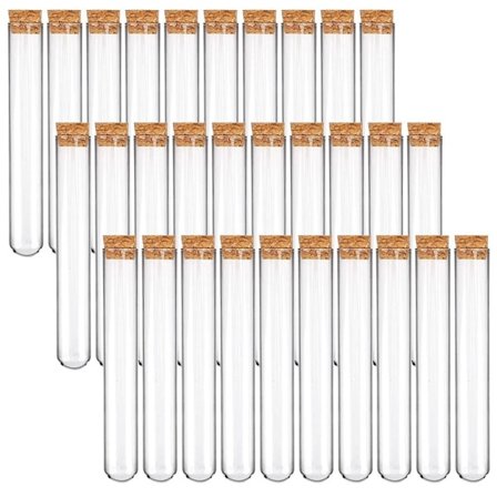 30 stk Test Tube Science Tubes Burette