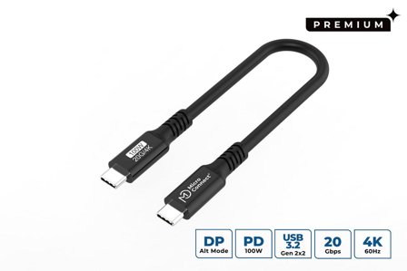 MicroConnect Premium USB-C cable 0,15m