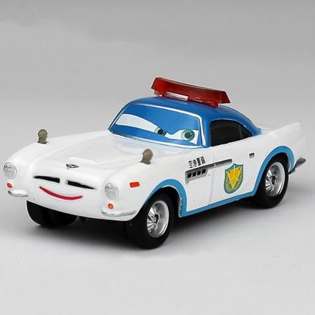 Auton Disney Pixar Cars 2 3 Leikkiauto Lightning McQueen Mater Sheriff Metalliseosmalli 1:55 Metallilelut Ajoneuvo Poikien Lapsille Lahjat (Vain Yksi 