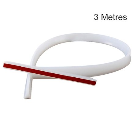 Suihkuseinä Vedenpitävä Tiiviste Taitettava Kynnys Vedenesto Vedenpitävä Lista Valkoinen