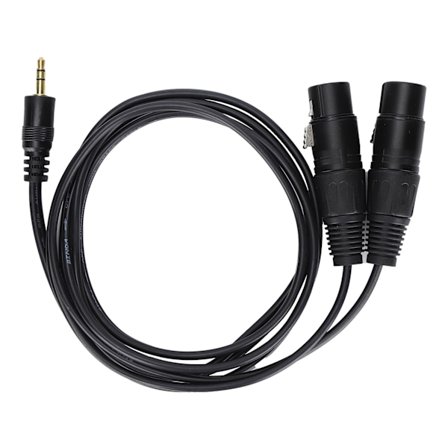 JORINDO Dubbel Hona XLR till 3.5mm Y-Splitter Kabel XLR Hona till 1/8 Tum Jack Kabel