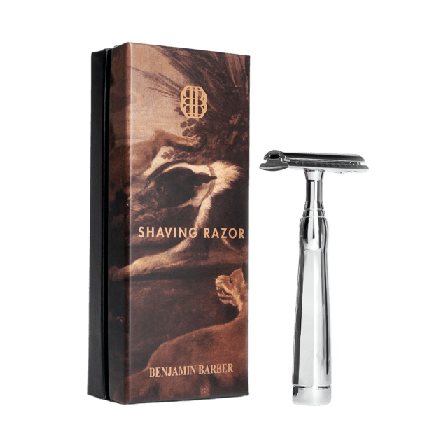 Benjamin Barber Classic Safety Razor Chrome Rakning ONESIZE